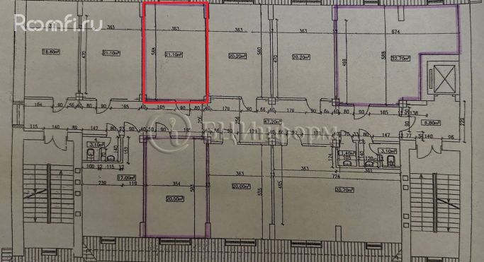 Аренда офиса 21.1 м², улица Яблочкова - фото 2