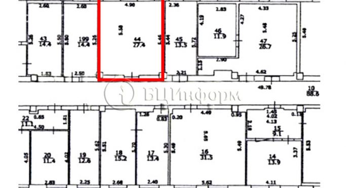 Аренда офиса 27.4 м², проспект Медиков - фото 4