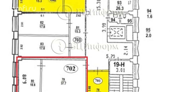 Аренда офиса 54.3 м², Бухарестская улица - фото 5