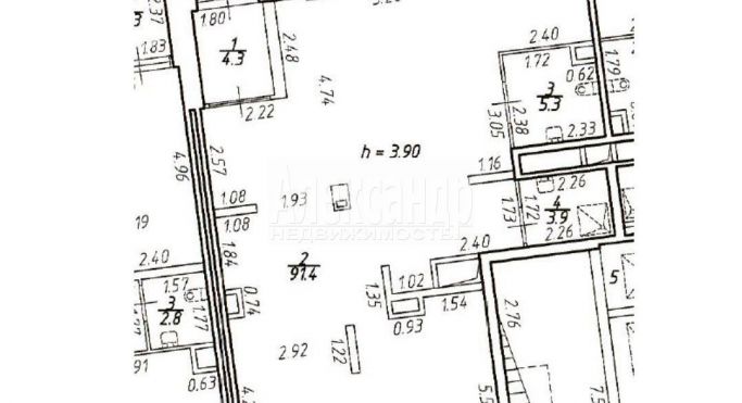 Аренда помещения свободного назначения 105 м², Черниговская улица - фото 3