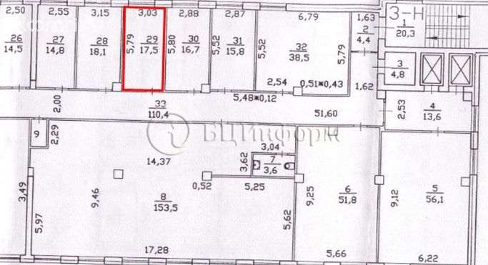 Аренда офиса 17.5 м², проспект Обуховской Обороны - фото 4