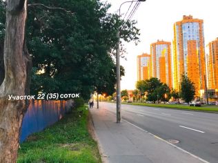 Продажа земельного участка 0.2 Га в земле поселений, метро Проспект Просвещения