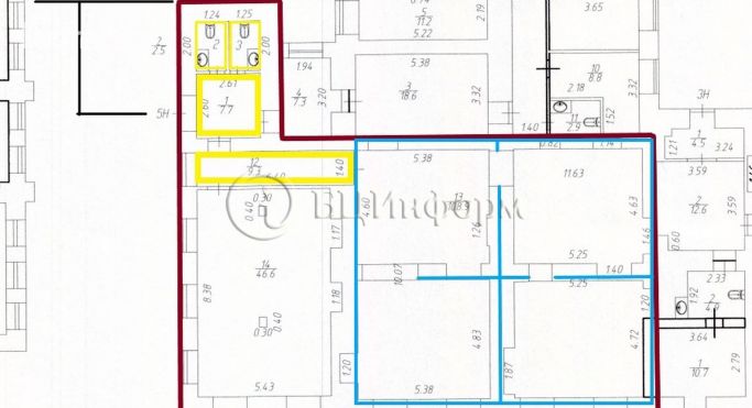 Аренда офиса 120 м², Инструментальная улица - фото 2