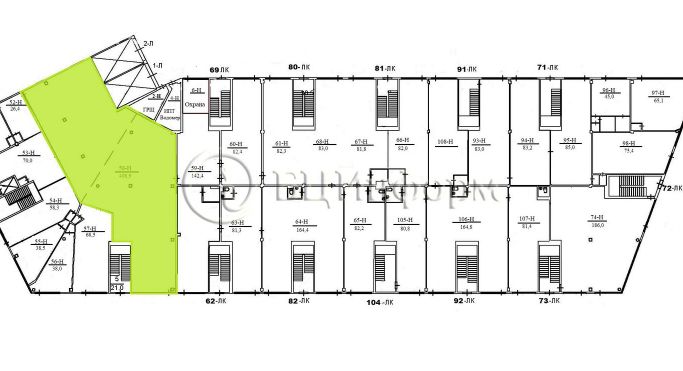 Аренда помещения свободного назначения 408.9 м², Заневский проспект - фото 2