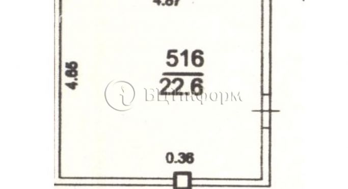 Аренда помещения свободного назначения 22.5 м², Большая Монетная улица - фото 3