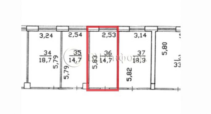 Аренда офиса 14.7 м², проспект Обуховской Обороны - фото 4