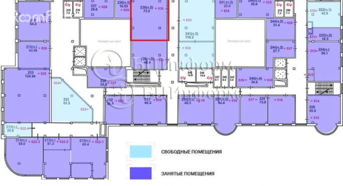 Аренда офиса 73 м², улица Савушкина - фото 4