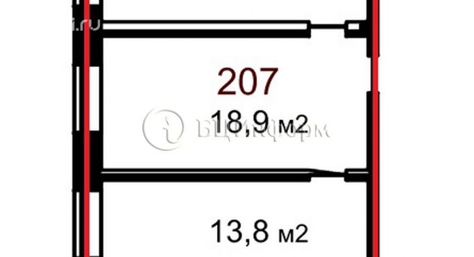 Аренда офиса 49.2 м², улица Громова - фото 5