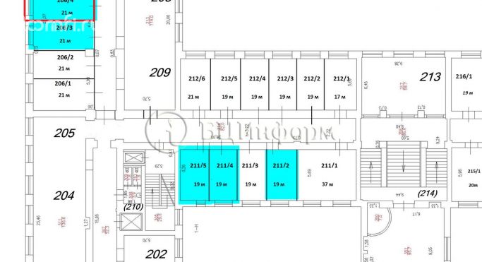 Аренда офиса 21 м², Новолитовская улица - фото 4