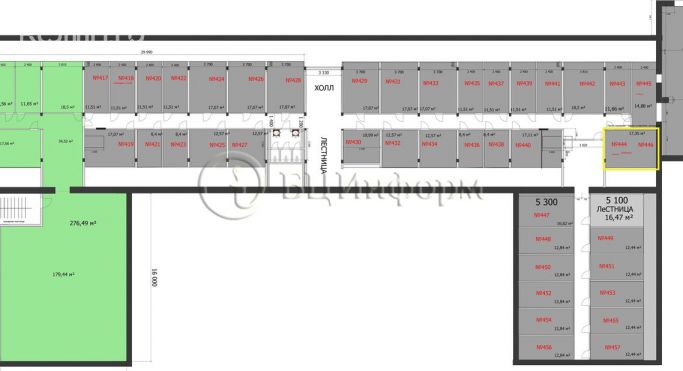 Аренда офиса 17.5 м², набережная Обводного канала - фото 4