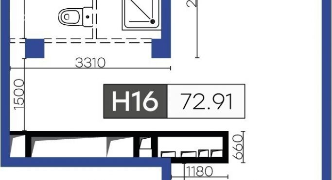 Продажа помещения свободного назначения 72.9 м², проспект Крузенштерна - фото 1