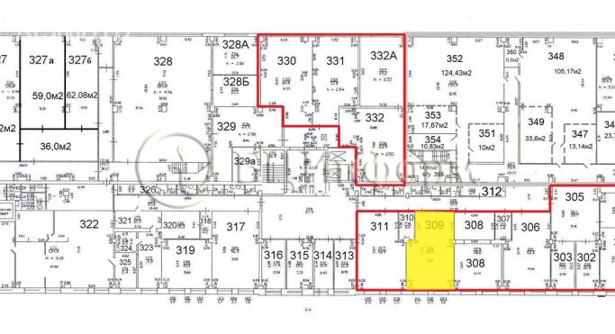 Аренда офиса 52.1 м², набережная Обводного канала - фото 5