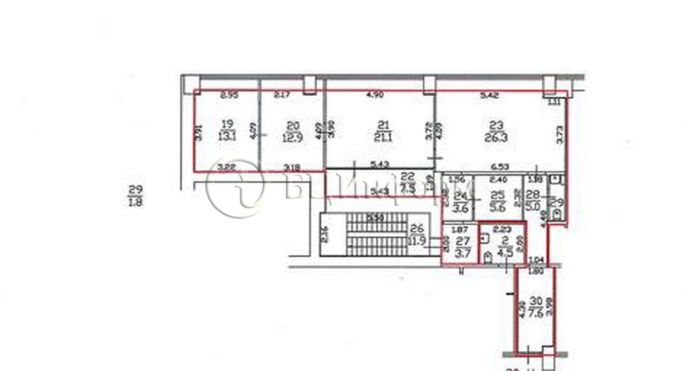 Аренда помещения свободного назначения 108.2 м², Большой Смоленский проспект - фото 4