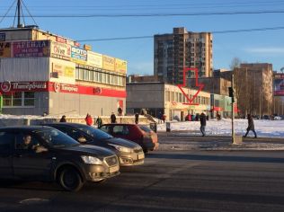 Продажа торгового помещения 68.5 м2 в отдельно стоящем здании, метро Улица Дыбенко