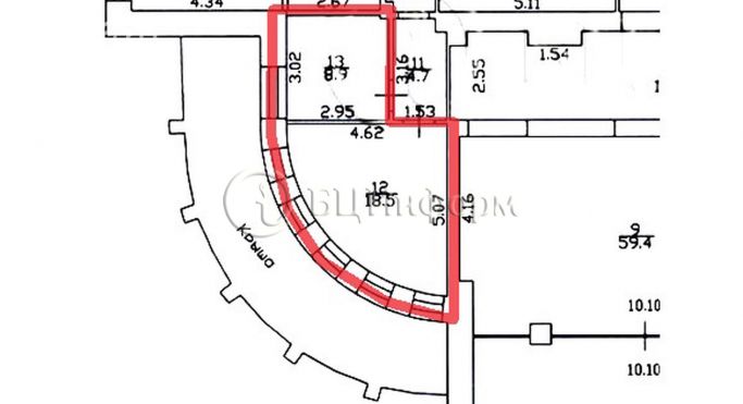 Аренда офиса 27.4 м², улица Фучика - фото 4