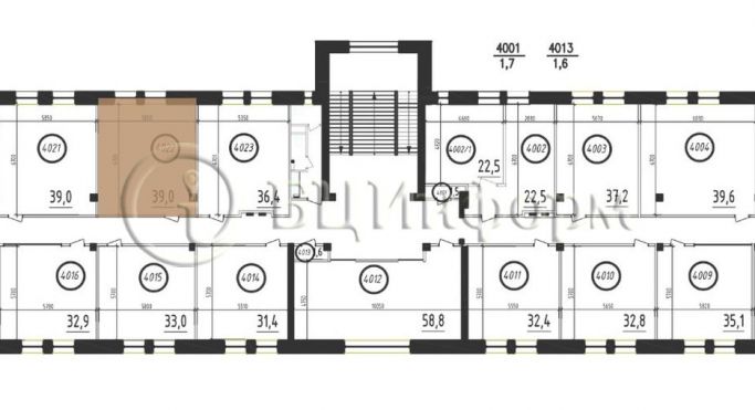 Аренда офиса 39 м², Петровская коса - фото 3