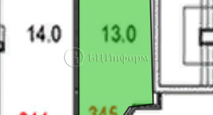 Аренда офиса 13 м², проспект Маршала Блюхера - фото 3