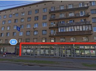 Аренда помещения свободного назначения 250 м2, метро Нарвская