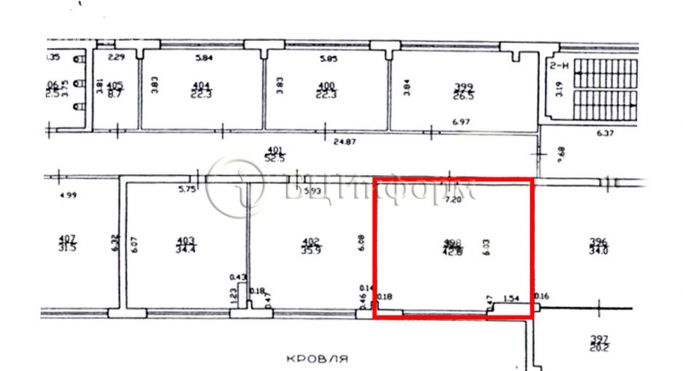 Аренда офиса 42.6 м², Афонская улица - фото 5