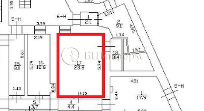 Аренда офиса 23.8 м², улица Степана Разина - фото 2
