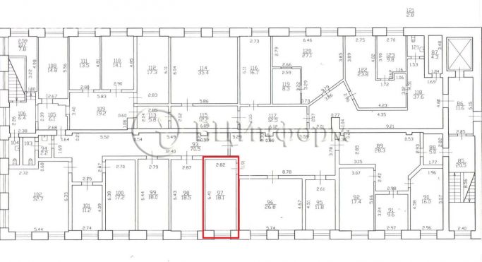 Аренда офиса 18 м², Московский проспект - фото 4