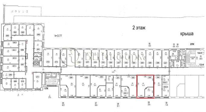 Аренда офиса 43.6 м², Бухарестская улица - фото 5