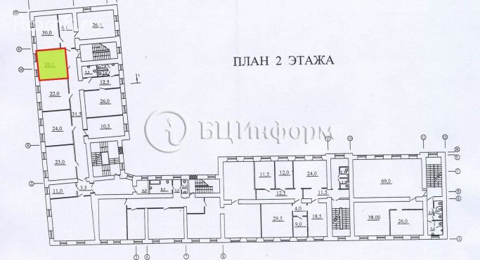 Аренда офиса 20.1 м², Лифляндская улица - фото 4