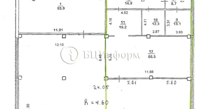Аренда офиса 260 м², Заставская улица - фото 4