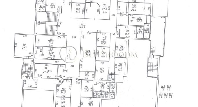 Аренда помещения свободного назначения 31.5 м², 2-й Муринский проспект - фото 1