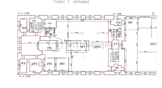 Аренда офиса 691.8 м², Чкаловский проспект - фото 4