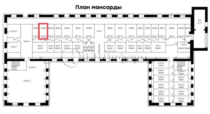 Аренда офиса 11.5 м², набережная Обводного канала - фото 4