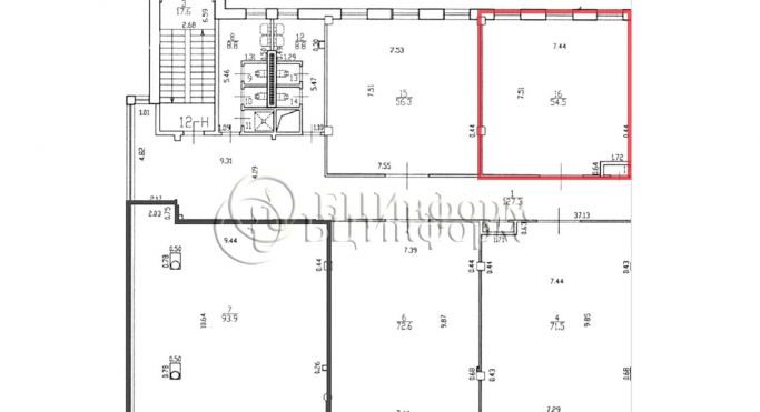 Аренда офиса 54.6 м², Альпийский переулок - фото 4