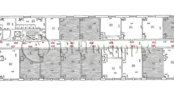 Аренда офиса 37.3 м², проспект Обуховской Обороны - фото 4