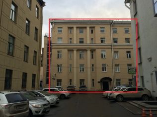 Аренда помещения свободного назначения 1000 м2 в отдельно стоящем здании, метро Петроградская