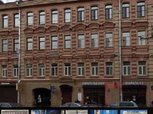 Аренда помещения свободного назначения 195.6 м2 в многофункциональном комплексе, метро Владимирская