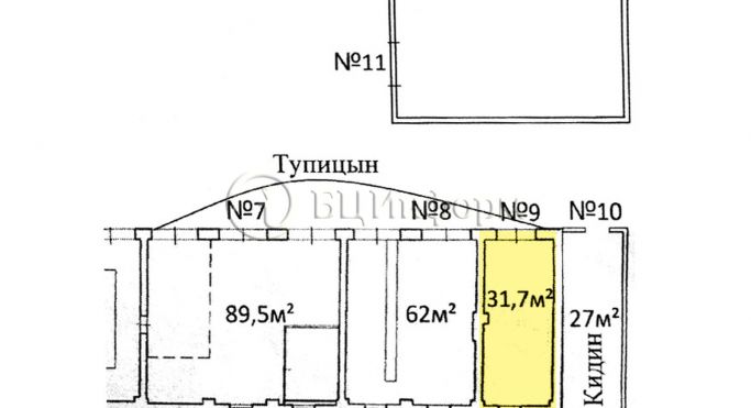 Аренда помещения свободного назначения 31.7 м², набережная реки Волковки - фото 4