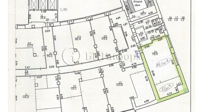 Аренда офиса 78.9 м², Большой Сампсониевский проспект - фото 4
