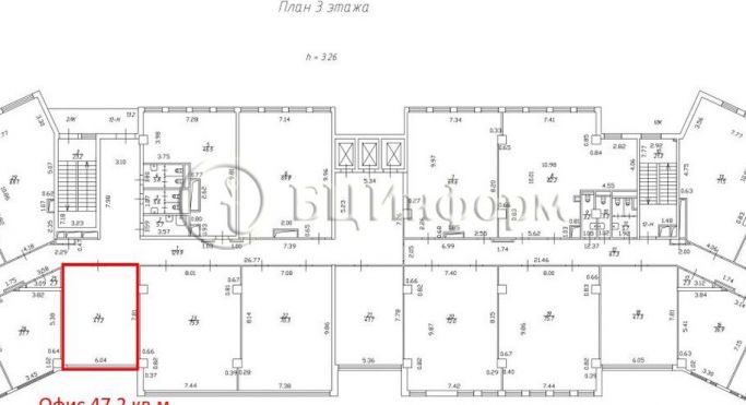 Аренда офиса 47.2 м², улица Профессора Качалова - фото 3