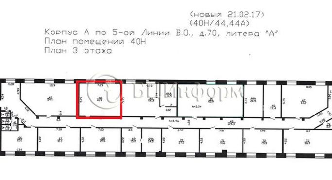 Аренда офиса 41.9 м², 5-я линия Васильевского острова - фото 5