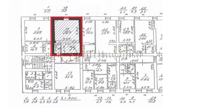 Аренда офиса 38.8 м², набережная канала Грибоедова - фото 3
