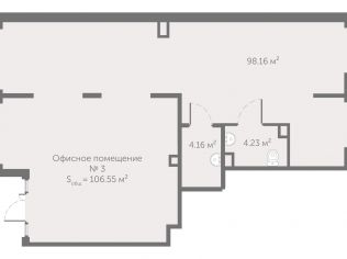 Продажа помещения свободного назначения 106.6 м²