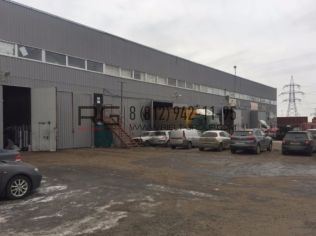 Аренда склада 1300 м2, метро Купчино