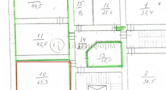 Аренда офиса 65.3 м², Литейный проспект - фото 4