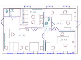 Аренда помещения свободного назначения 105 м²