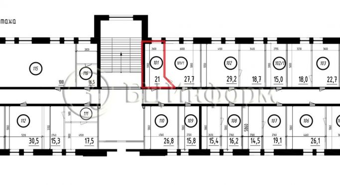 Аренда офиса 21 м², Петровская коса - фото 4