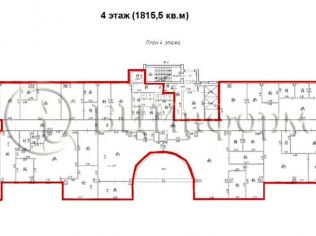 Аренда офиса 1815.5 м²