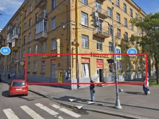 Аренда торгового помещения 300 м2, метро Приморская