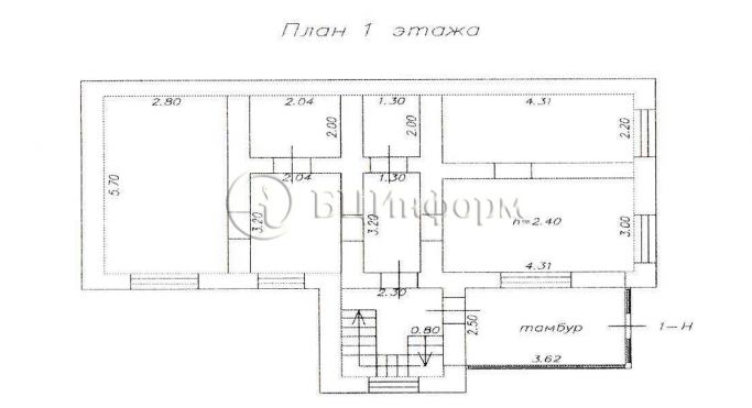 Аренда помещения свободного назначения 59.5 м², Химический переулок - фото 5
