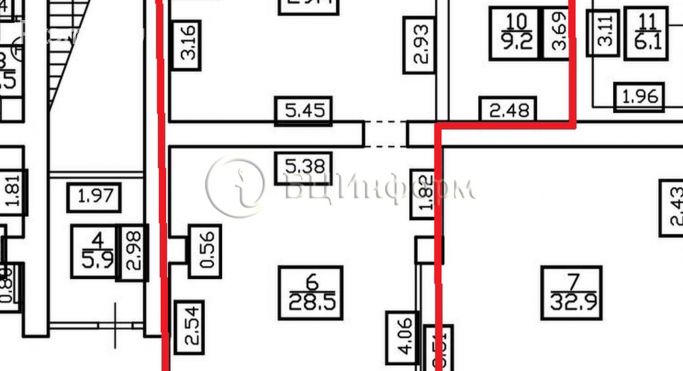 Аренда помещения свободного назначения 67.1 м², Народная улица - фото 5