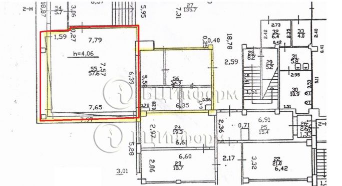 Аренда офиса 57.6 м², Афонская улица - фото 5